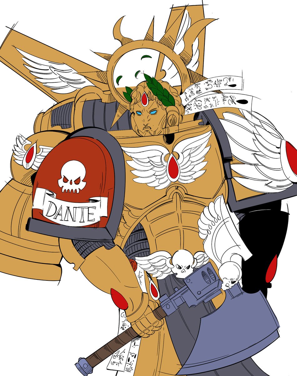 The old duck himself :3 
#warhammer40k #warhammer #wh40k #bloodangels #spacemarine #warhammer40000