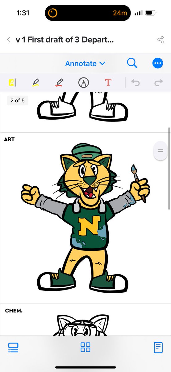 W6_games's tweet photo. Working on a couple new stickers for Northern Michigan University, who’s hyped to get there major!!! https://t.co/OwYFL9TRhz