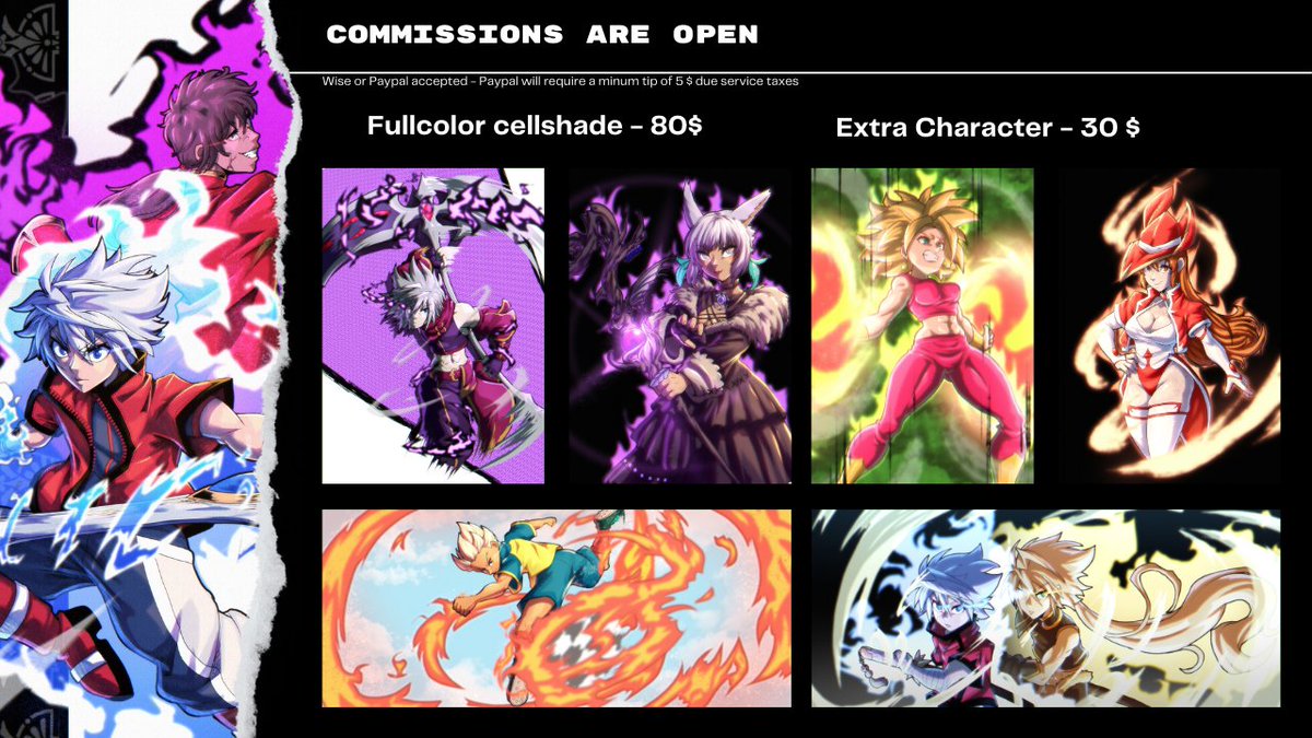 ilustre_gui's tweet photo. Slots are open, if interested, comment this post and ill message you! https://t.co/mOquXu5nXD