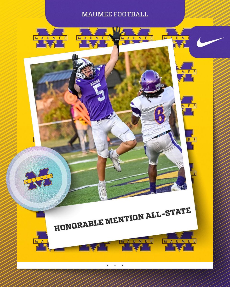We couldn’t be more proud of Owen. Good things happen when you play hard every snap. Gearing up for a big senior year! #WIN #WeAreMaumee