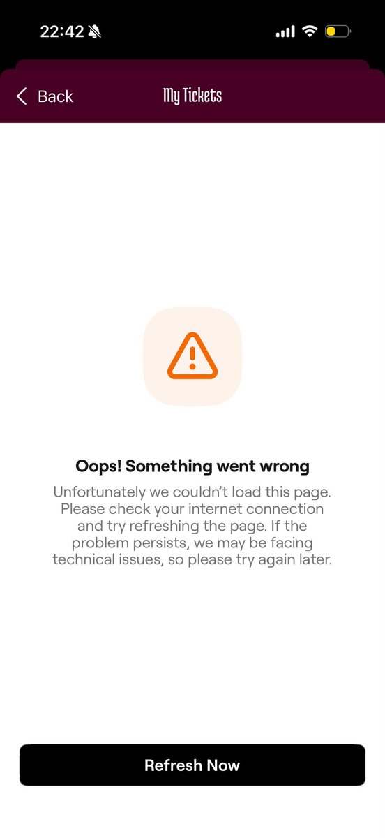 nicksevecorner's tweet photo. Anyone keep getting error when they try and open the @AVFCOfficial ticket section on the mobile. Been like it for days #avfc #astonvilla #vtid https://t.co/fdtAzybayf