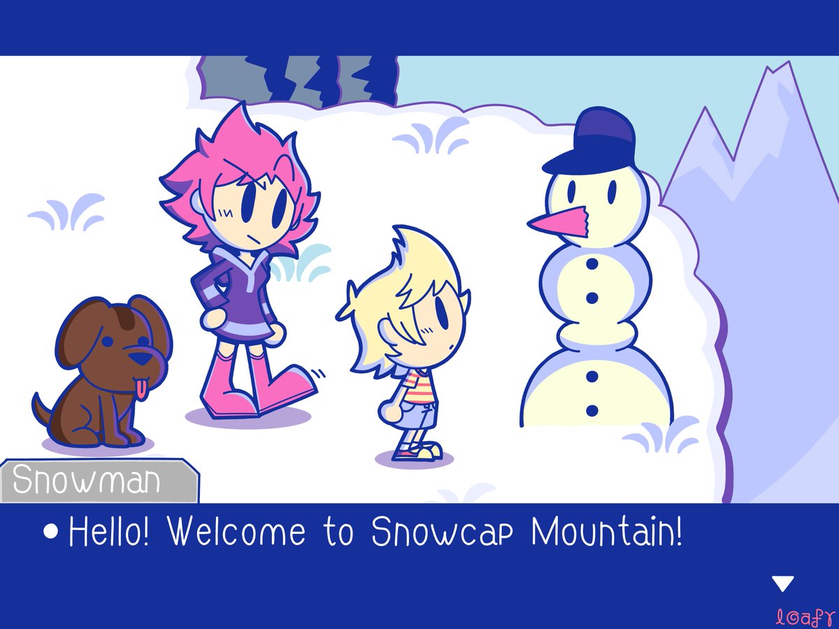 Deviating a bit from the normal content here, here's a personal art experimenting with different colors and shading for the festive season! Special thanks to my friend for helping pick out the color pallet and other suggestions!

#MOTHER3