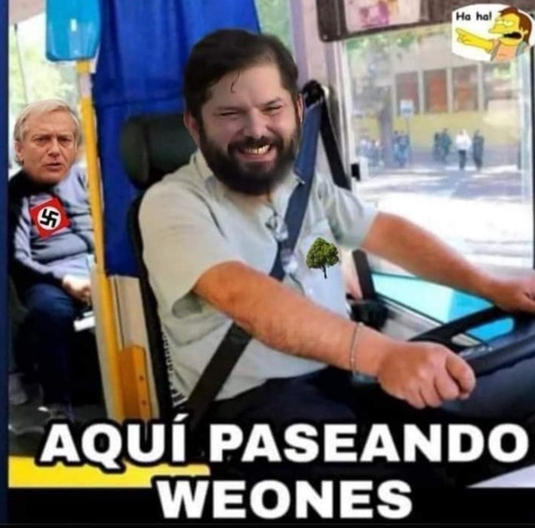 <a href="/thecliniccl/">The Clinic</a> A ésa hora tiene a la guagua durmiendo, y a ése engendro, paseando.🤣🤣🤣