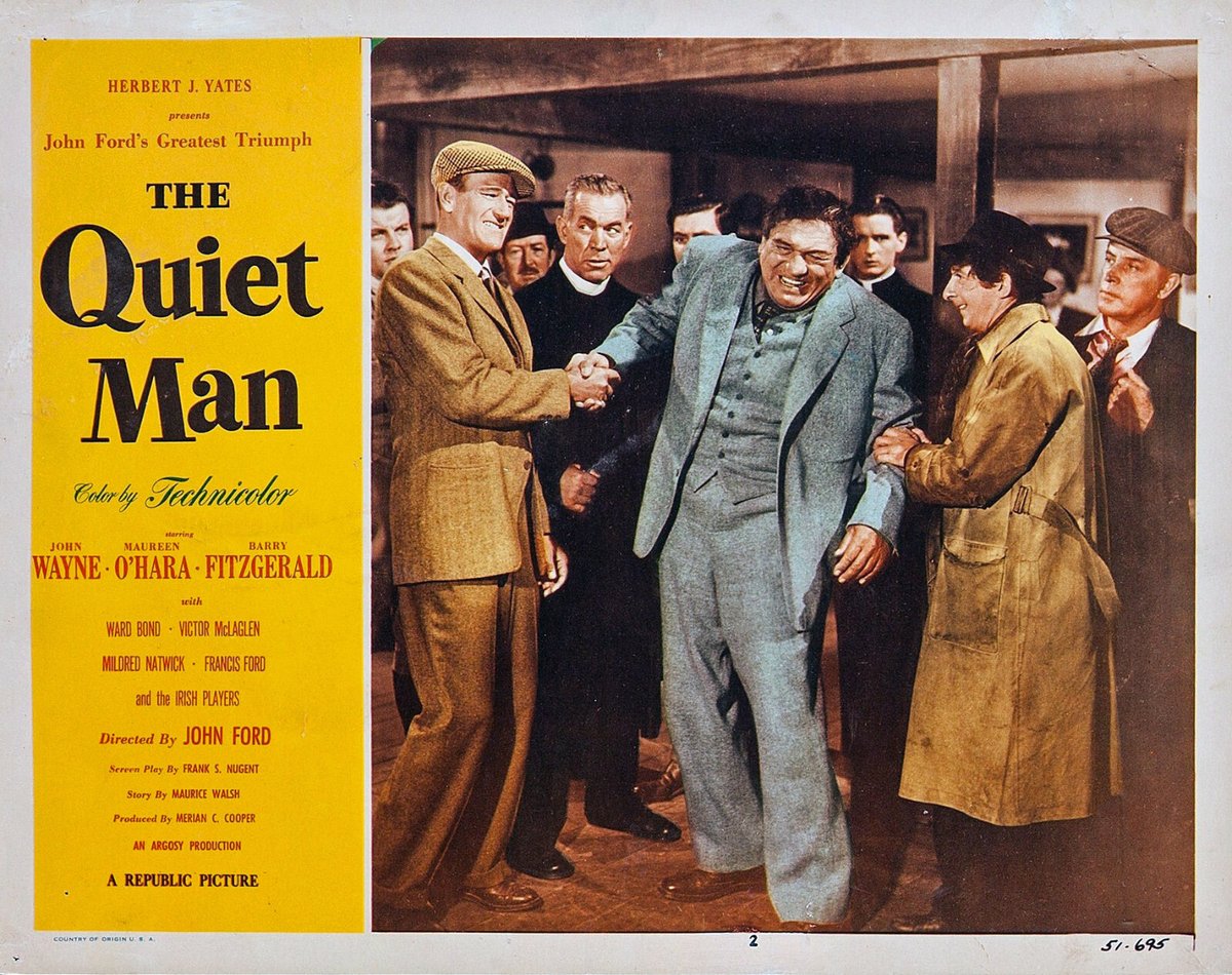 10 de diciembre: #VictorMcLaglen (1886-1959). El rotundo, gigantesco y genial inglés nació hoy hace 139 años. #Oscar por #Eldelator #Theinformer y con #JohnFord en obra maestra tras obra maestra #FortApache #Elhombretranquilo #TheQuietMan #RioGrande