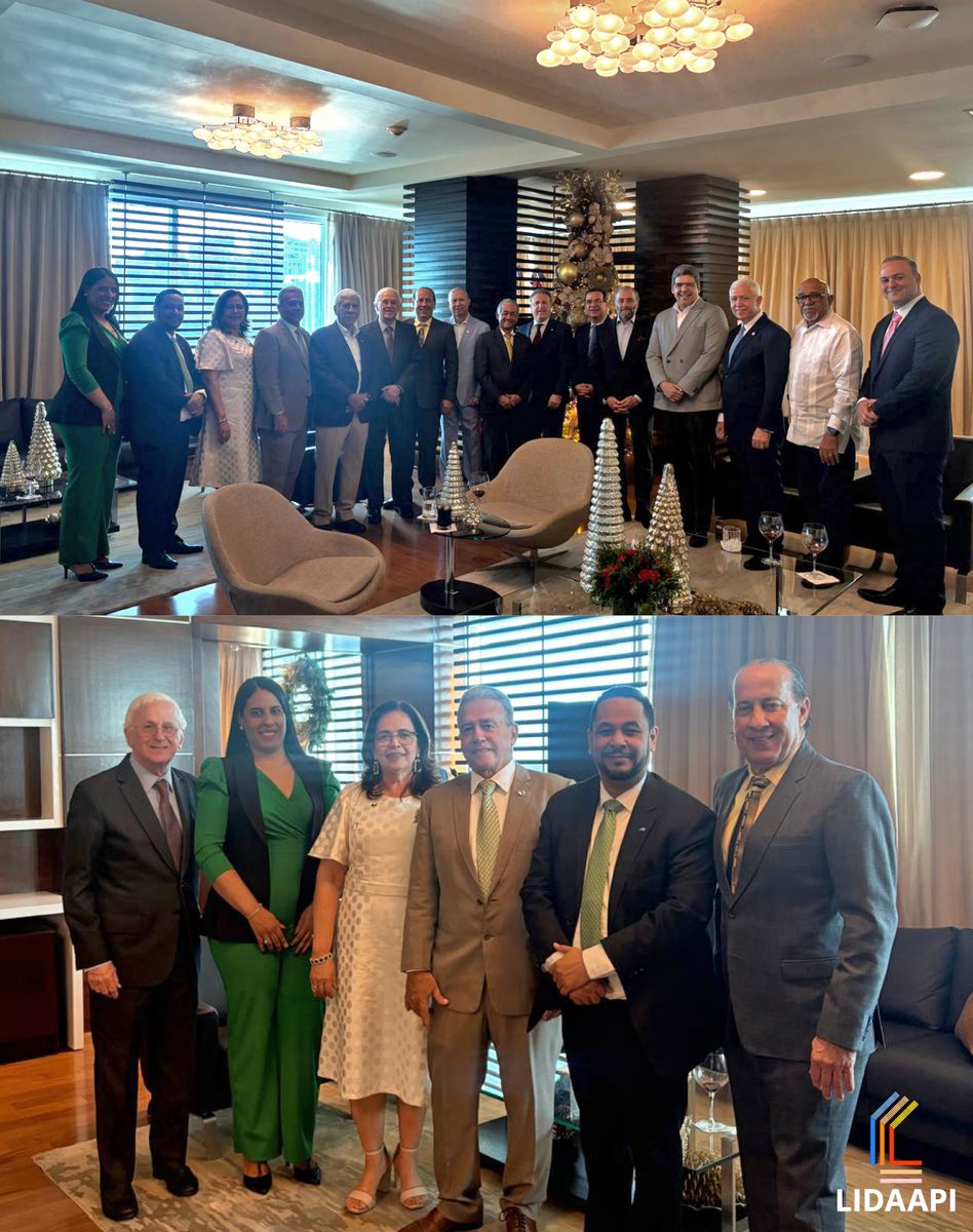 Felices de haber celebrado esta mañana nuestro encuentro navideño con las entidades asociadas a LIDAAPI. Agradecemos la participación de los presidentes ejecutivos, vicepresidentes ejecutivos, gerentes generales, los presidentes de los consejos de directores de cada entidad y el