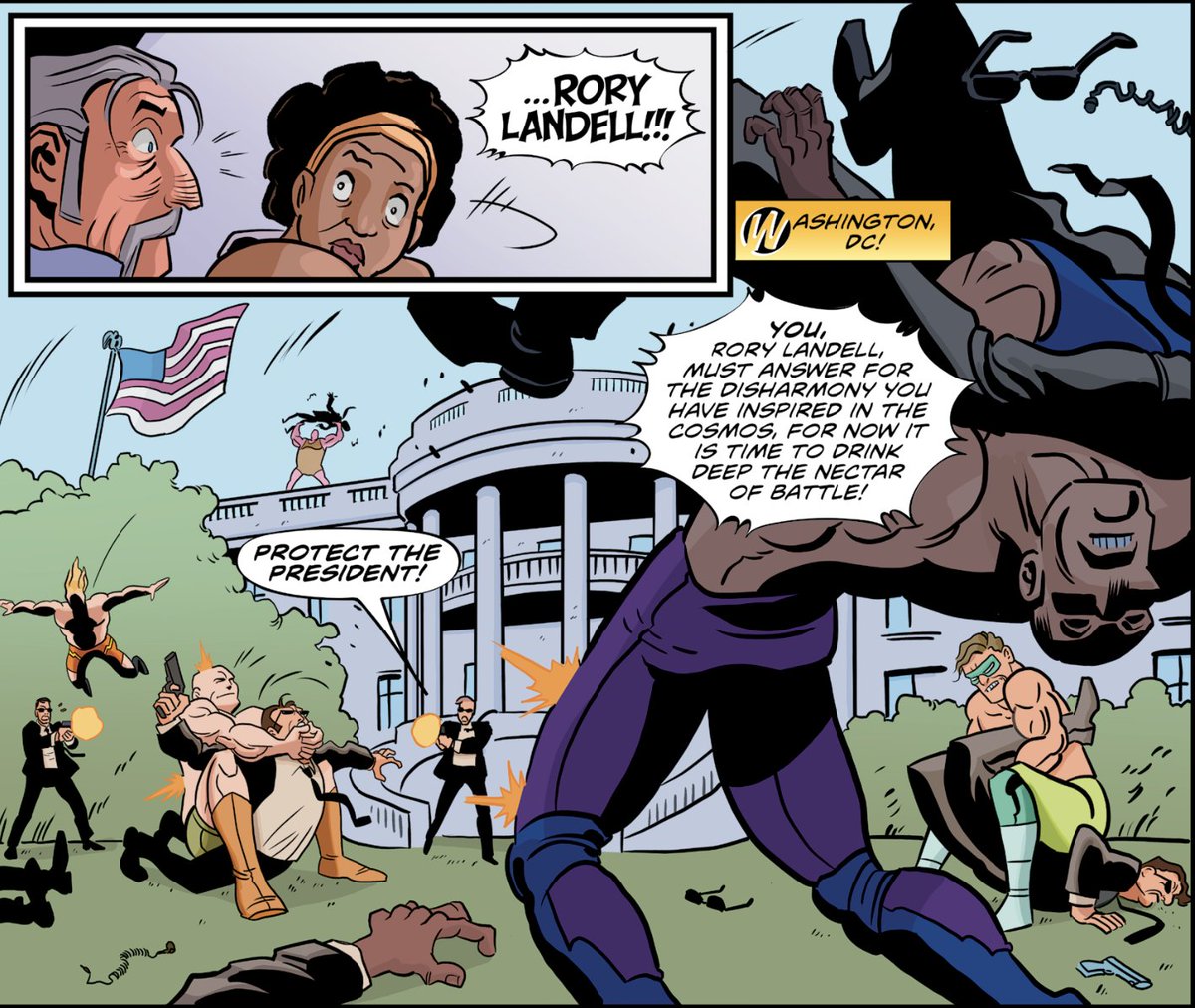 SBP_Comics's tweet photo. If you're looking for a holiday gift for someone in your life who digs #comicbooks, #wrestling, or laughter in general, look no further than Invasion from Planet Wrestletopia! Get your personalized, autographed 1st edition print copy. Just $13.99 plus shipping! Link in comments. https://t.co/JUyRAmLqlD