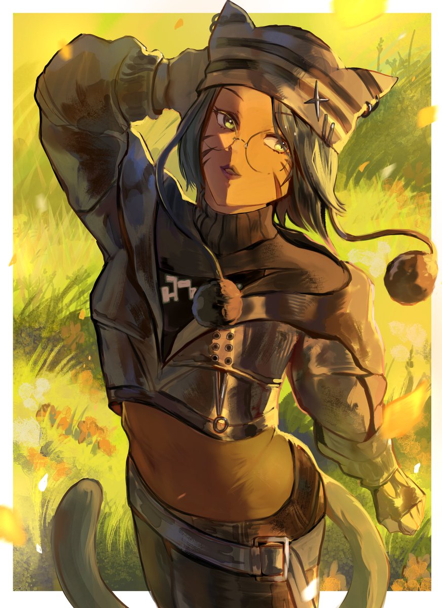 Elidyss's tweet photo. Love drawing cat girls (commission) ✨ https://t.co/UhdhQkbSbZ