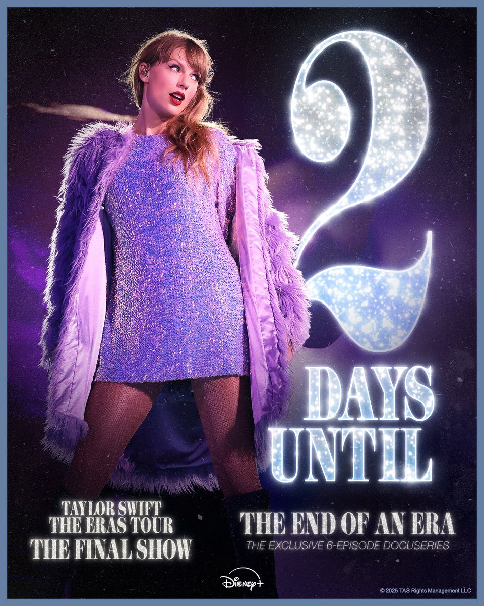 taylornation13's tweet image. 2 days ... today we celebrate our late night eras tour memories by revisiting the stories of 13 sleepless nights 🌙 

Celebrate #TSmidnighTS, along with all of Taylor’s eras, on December 12 at 12am PT / 3am ET with the premiere of “The End of an Era” 6-episode docuseries and…