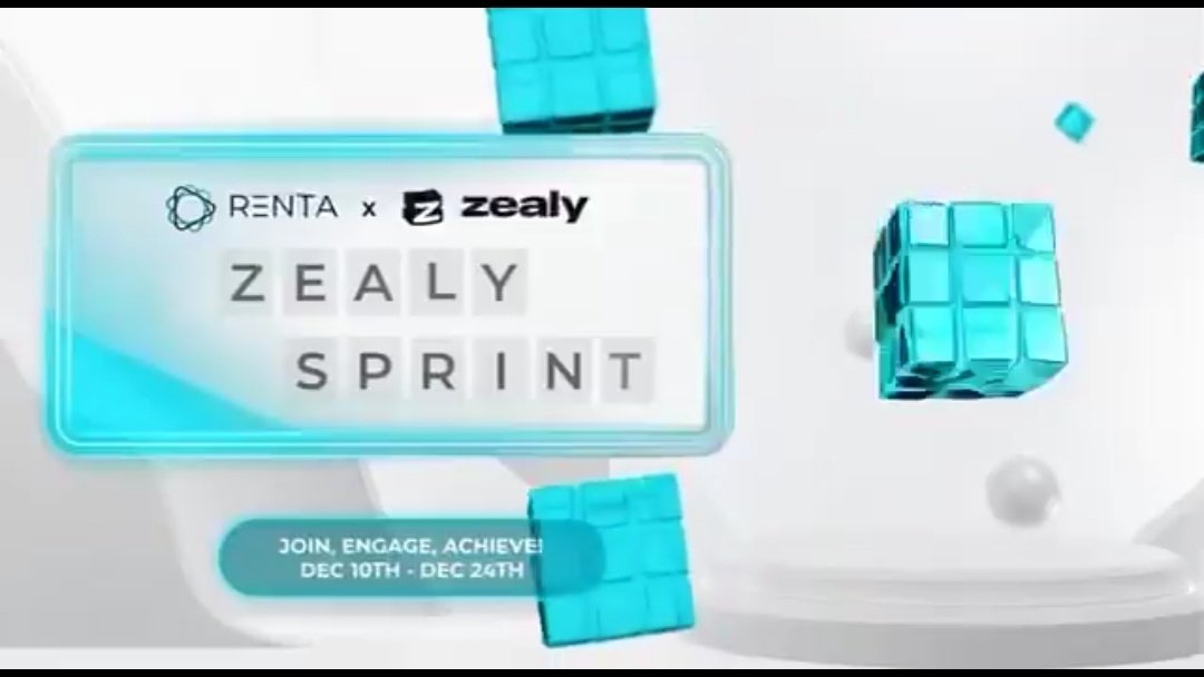 LuaCrypt's tweet image. 🔥 Renta Network Fam, it’s your time to shine!

The #Zealy Campaign is LIVE and it’s packed with rewards, points, and leaderboard glory. From Dec 10 to Dec 24, 12PM UTC, complete quests, invite friends, and fight for your share of the $500 prize pool plus bonus points for the Top…