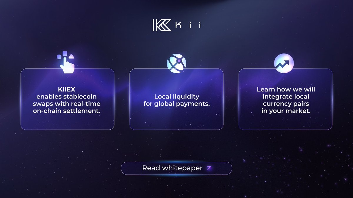24/7 payments with stablecoins mean less friction for merchants and remittances. The KII Ecosystem already operates with a hybrid architecture to offer competitive real-time FX rates. 

Join Now: kiiex.io