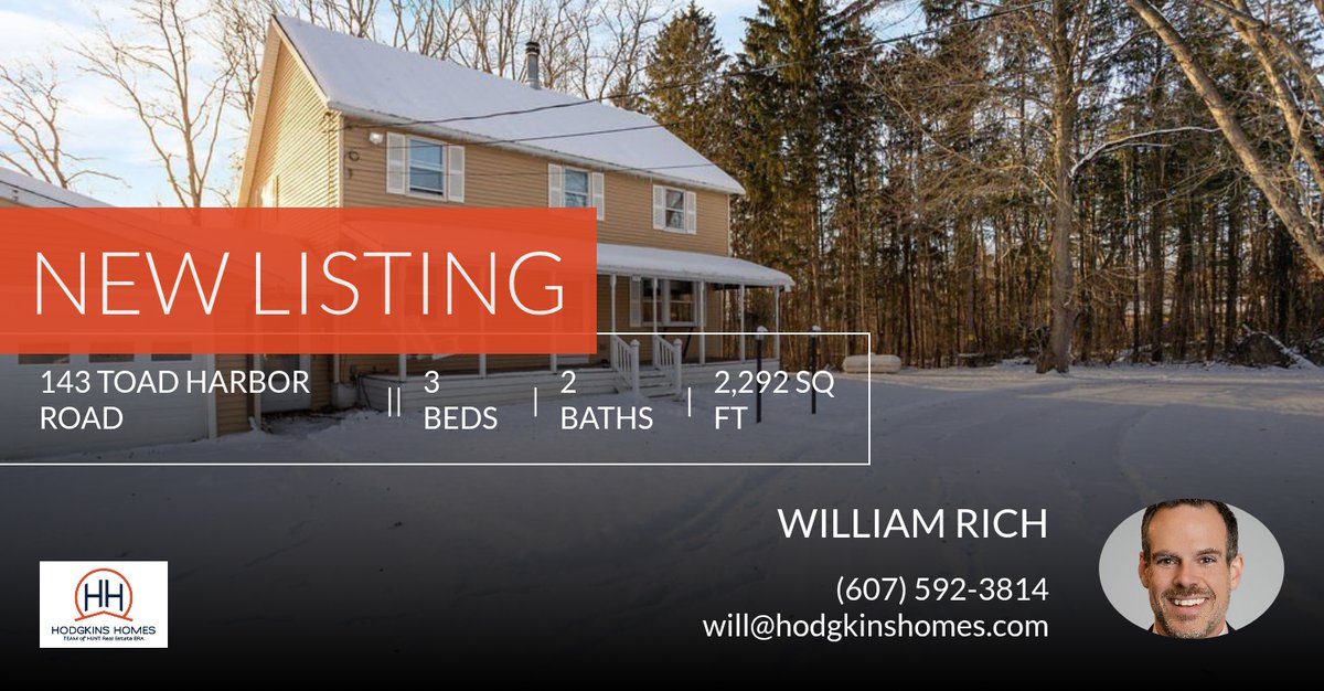 Cusehomes's tweet photo. ✨ New Listing Alert ✨
Your dream home just hit the market! 🏡💫

Take a look at this fantastic new property that just hit the market located at 143 Toad Harbor Road in West Monroe. Reach out here or at (607) 592-3814 for more in... https://t.co/SRUDPh6Keh https://t.co/fL0FEwiSfB
