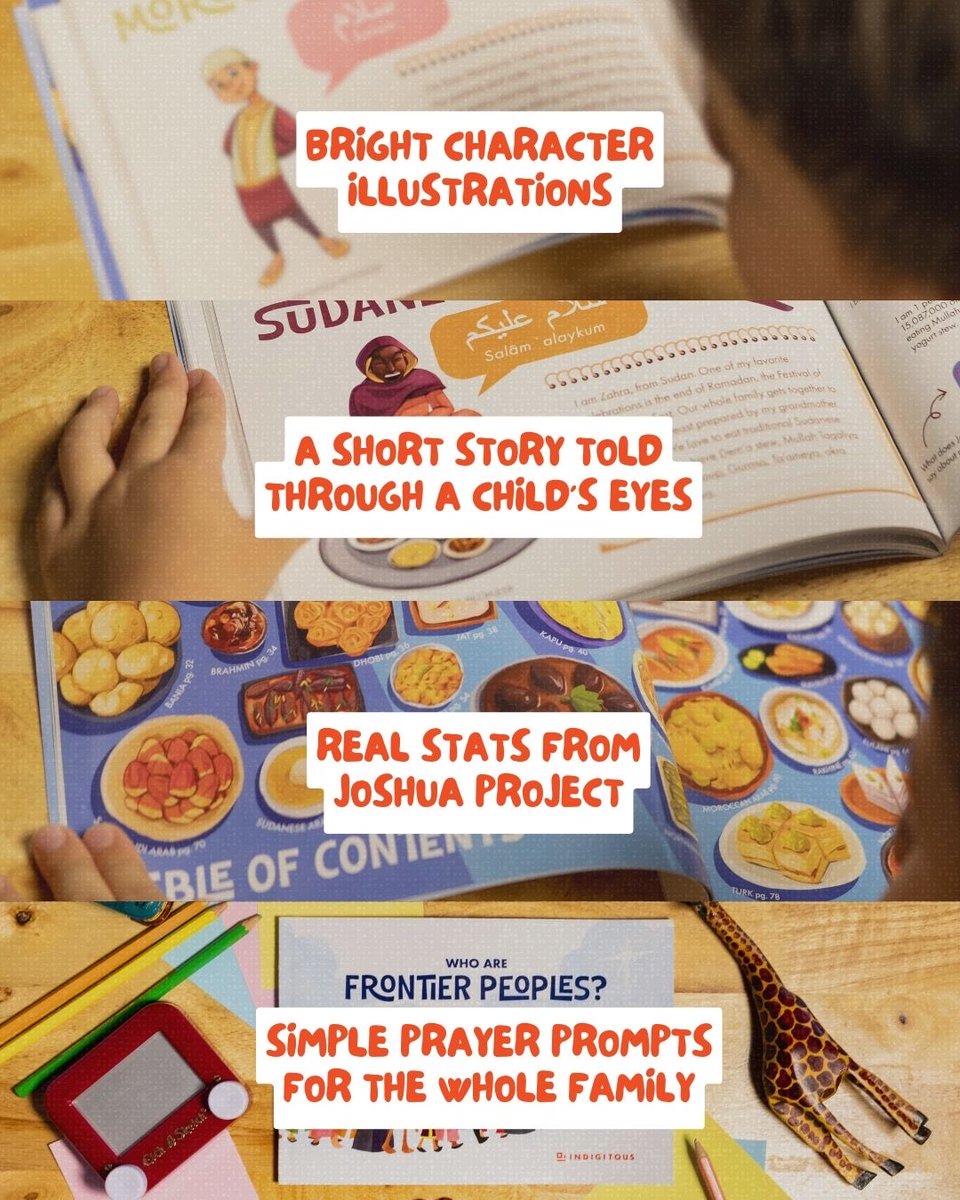 indigitous's tweet photo. This is the perfect gift for kids who love Jesus 🎁

‘Who Are Frontier Peoples?’ is an illustrated prayer guide created for kids to help them learn about and pray for families around the world who haven’t heard about Jesus yet.

Grab yours now: https://t.co/pPsaaLMA2o https://t.co/g1E4Ky275r