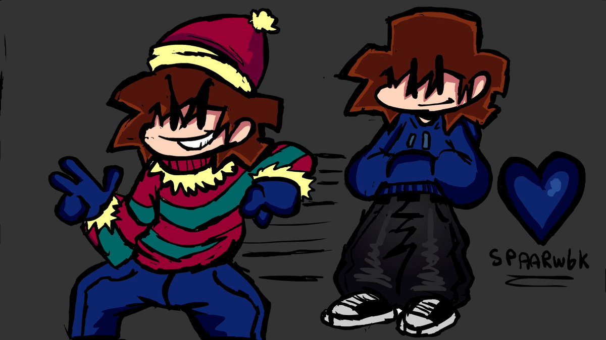 #FNF #fridaynightfunkin 
What do you think of my drawing? Lol