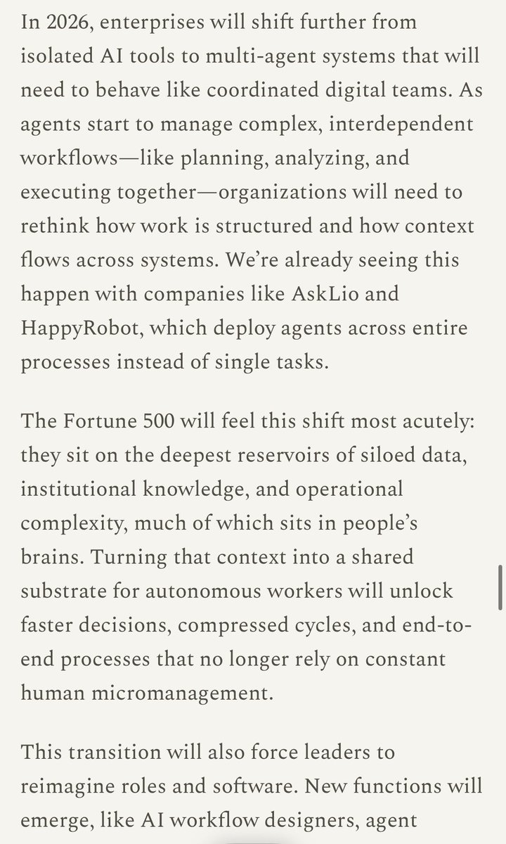 Em 2026, veremos a IA se consolidar ainda mais nas empresas da Fortune 500, passando da fase de experimentação para prod