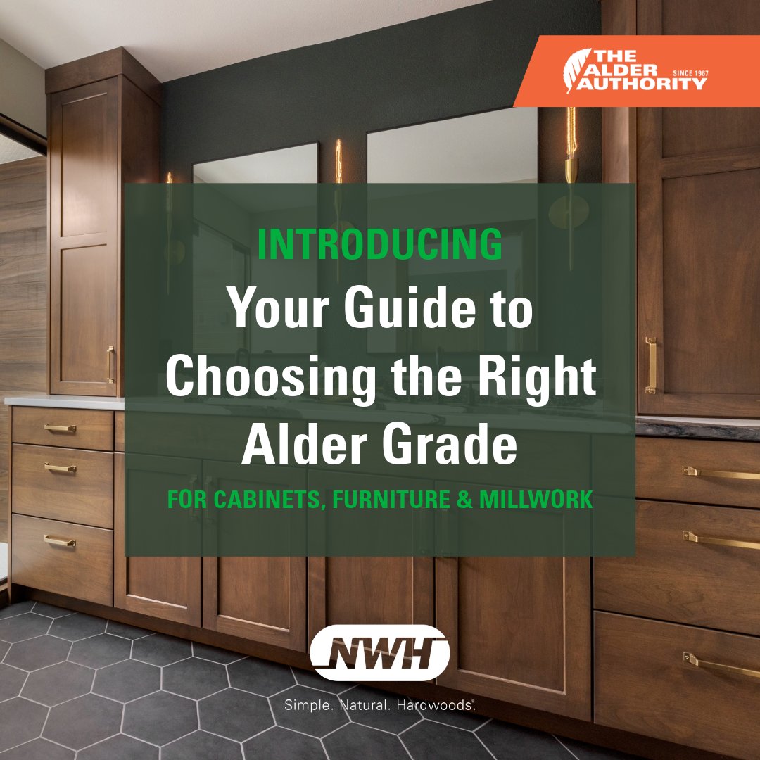 Whether you're making cabinets, furniture, or doors, each alder grade delivers a different balance of yield, cost, productivity, and appearance. 

Selecting the right grade can make a real difference in both performance and profit.📈

See the guide: bit.ly/4rNJrIE