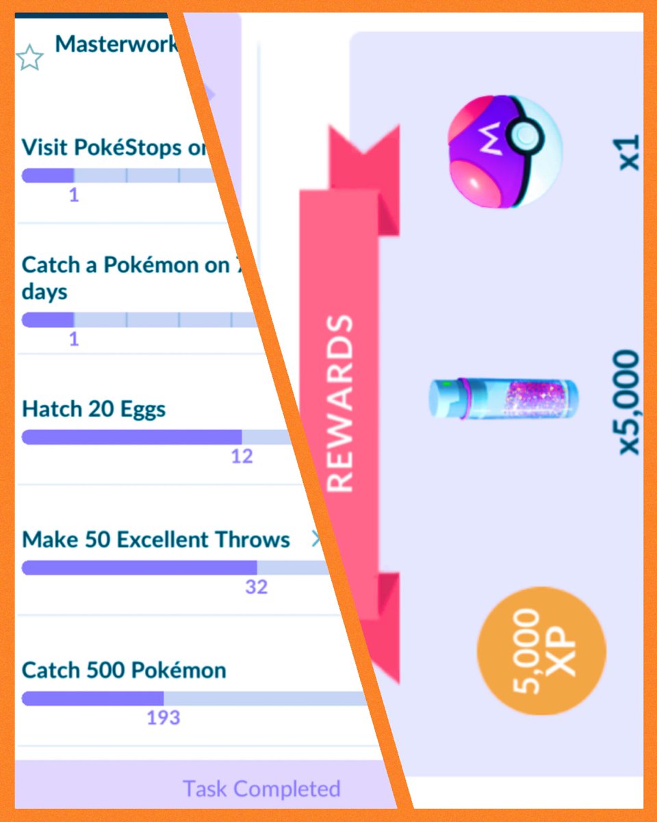 KamikeoPoGo's tweet image. A nice Day (Morning) 1️⃣ start to the  #MasterworkResearch for yet  another #MasterBall. 😁😆

... 👊🏾🐻 GRIND!
#PreciousCatch #SpecialResearch #PokemonGo #PokemonGoApp