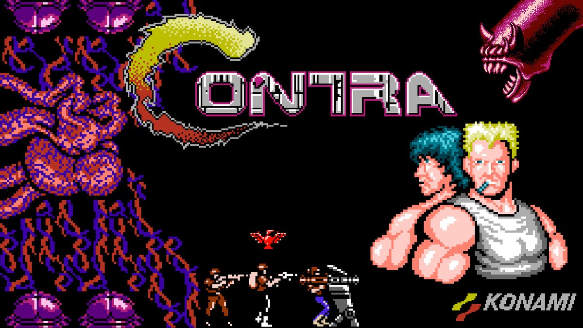 Game #854 - Contra
I enjoyed Contra a bit more than I expected. The movement wasn't bad, and the first few levels had a lot of cool variety. I wish the last 4 levels weren't all the same type, but I enjoyed the first Contra game, even if it had its tough parts.
