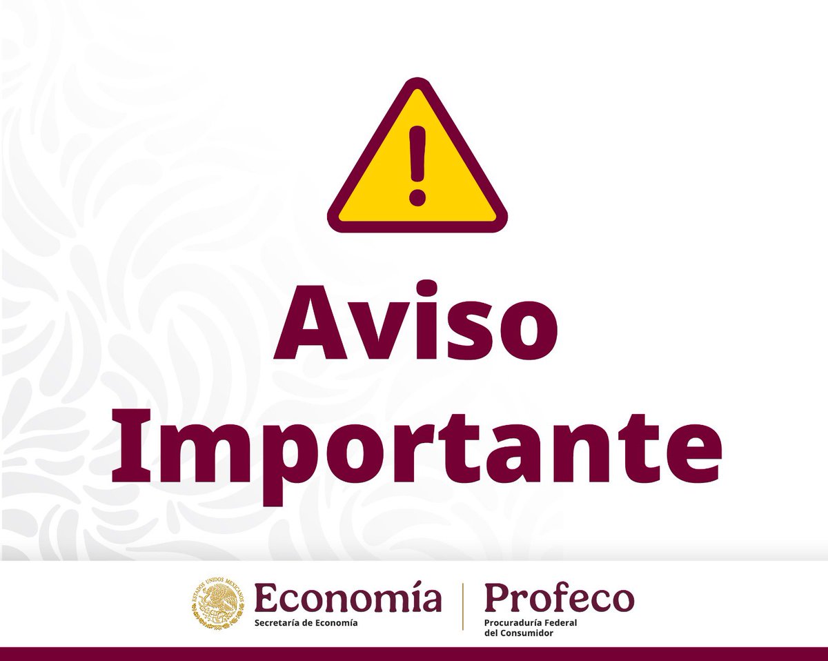 Profeco's tweet image. 🚨Aviso importante🚨

Instamos a la boletera @Fankisports a brindar información precisa a las y los aficionados que intentan adquirir un boleto para el partido de futbol de México contra Portugal, pues su derecho es tener datos precisos, oportunos y veraces.

Además, se exhorta a…