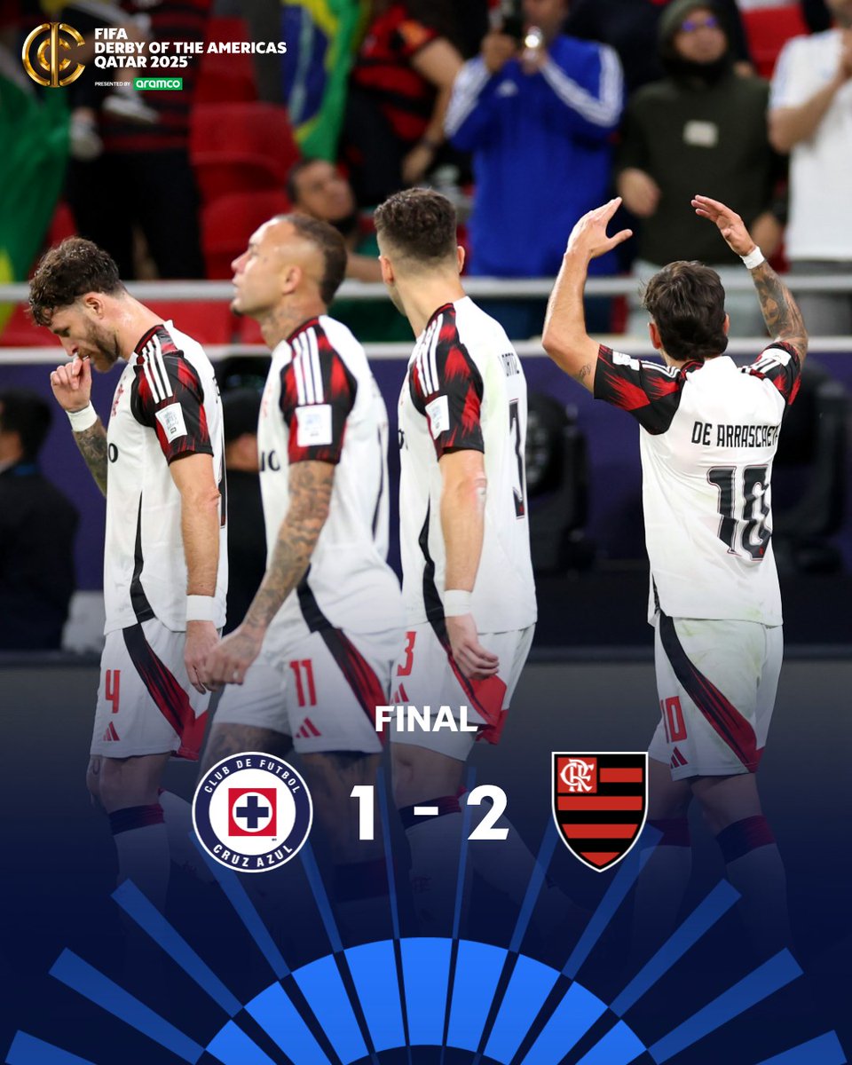 fifaworldcup_es's tweet image. ¡Flamengo se queda con el Derbi de las Américas de la FIFA! 🔴⚫️

#FIFAIntercontinentalCup