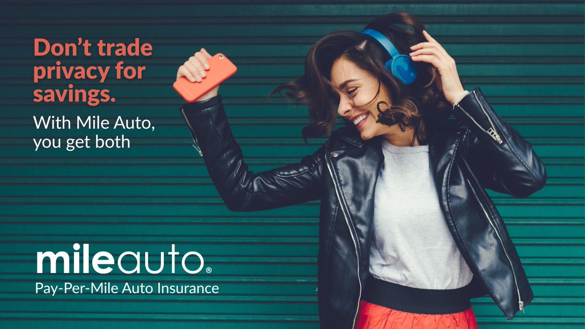 DriveMile's tweet photo. Don’t trade privacy for savings. With Mile Auto, you get both. This makes Mile Auto a smarter, fairer choice for drivers who want affordable insurance with transparent pricing and no hassle. https://t.co/EWlN44af84