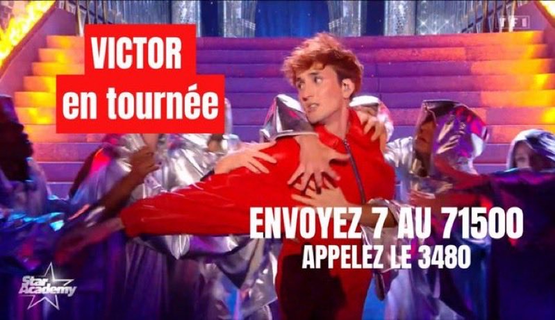 TOP 5 DES PLUS BELLES VOIX DE LA  #StarAcademy 🥹
ON TAPE 7 POUR VICTOR 🧜, LA TOUNEE N’EST QU’UNE ÉTAPE SUR SA BELLE ROUTE CETTE SAISON 🔥
#StarAcademyLeLive