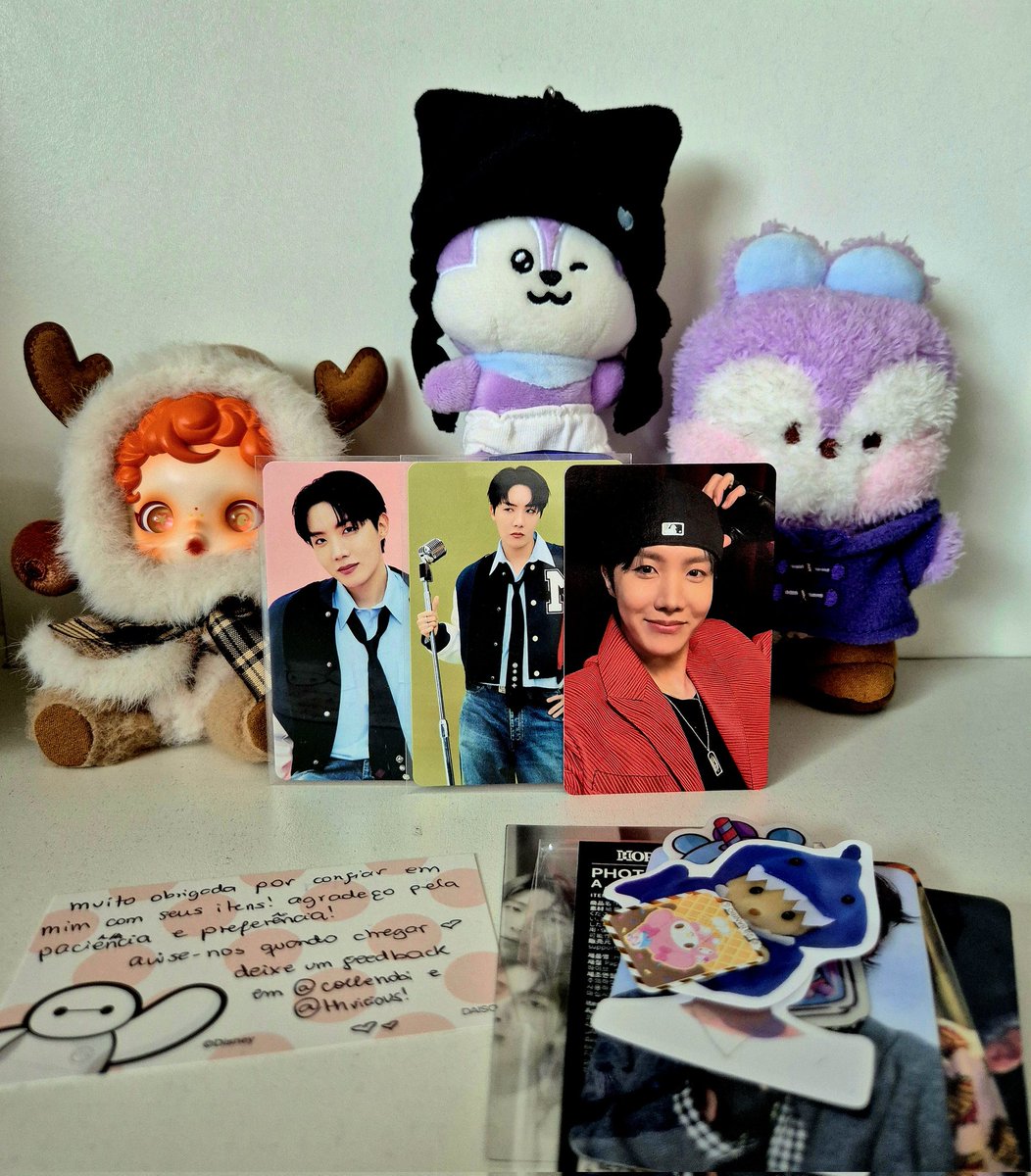 jihoperkive's tweet image. Feedback super positivo para @collehobi @thvicious minhas coisinhas chegaram rapidinho e veio tudo muito bem embalado, com muito capricho e cuidado. Sempre muito solícitas, todo o processo foi muito tranquilo. Obrigada meninas 🩷