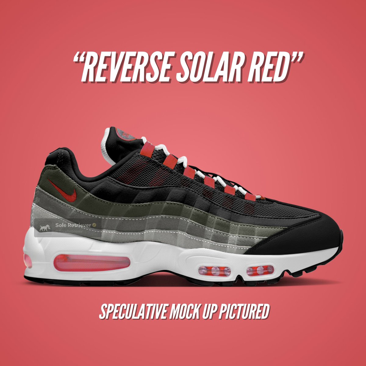SoleRetriever's tweet photo. BREAKING: The Nike Air Max 95 OG Big Bubble “Reverse Solar Red” releases in Fall 2026 🗓️

📝 IV6425-060
🎨 Anthracite/Solar Red-Light Graphite-Light Charcoal-Pearl Grey-Black
💵 $190 https://t.co/32SxjdNsZo