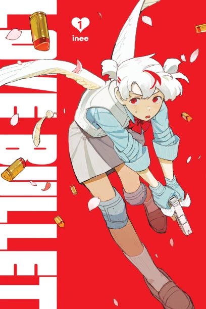 L33Tdpunk's tweet photo. The first volume of the manga Love Bullet was just published in English yesterday. I picked it up and read it yesterday, and it definitely made an impression. Lots of action and some big feels for the characters and the reader. Do recommend giving this one a shot. https://t.co/JPXfh5Odyc