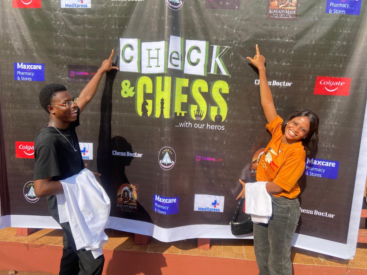 OfficialUndesa's tweet photo. @MichaelsUchenna @dogba__ @GreatUG_ @Queenofheightss @MmesoOnyejaka #CODEH #outreach #checkandchess https://t.co/zXe6v1IgHk