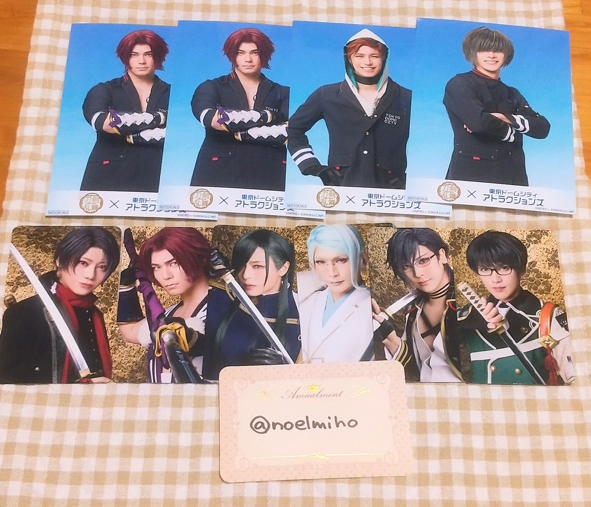 交換】ミュージカル刀剣乱舞 博覧会 ふぉとカード・ブロマイド 譲