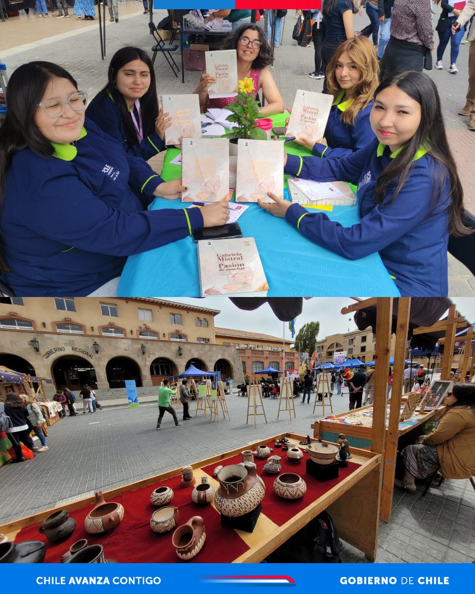 📌El Seremi de <a href="/MDSCoquimbo/">MDSF Coquimbo</a>, Celso López, participó en una muestra cultural en la Plaza de Armas de #LaSerena, organizada por el Servicio del Patrimonio, como parte de las actividades para conmemorar los 80 años del Premio Nobel de Gabriela Mistral.