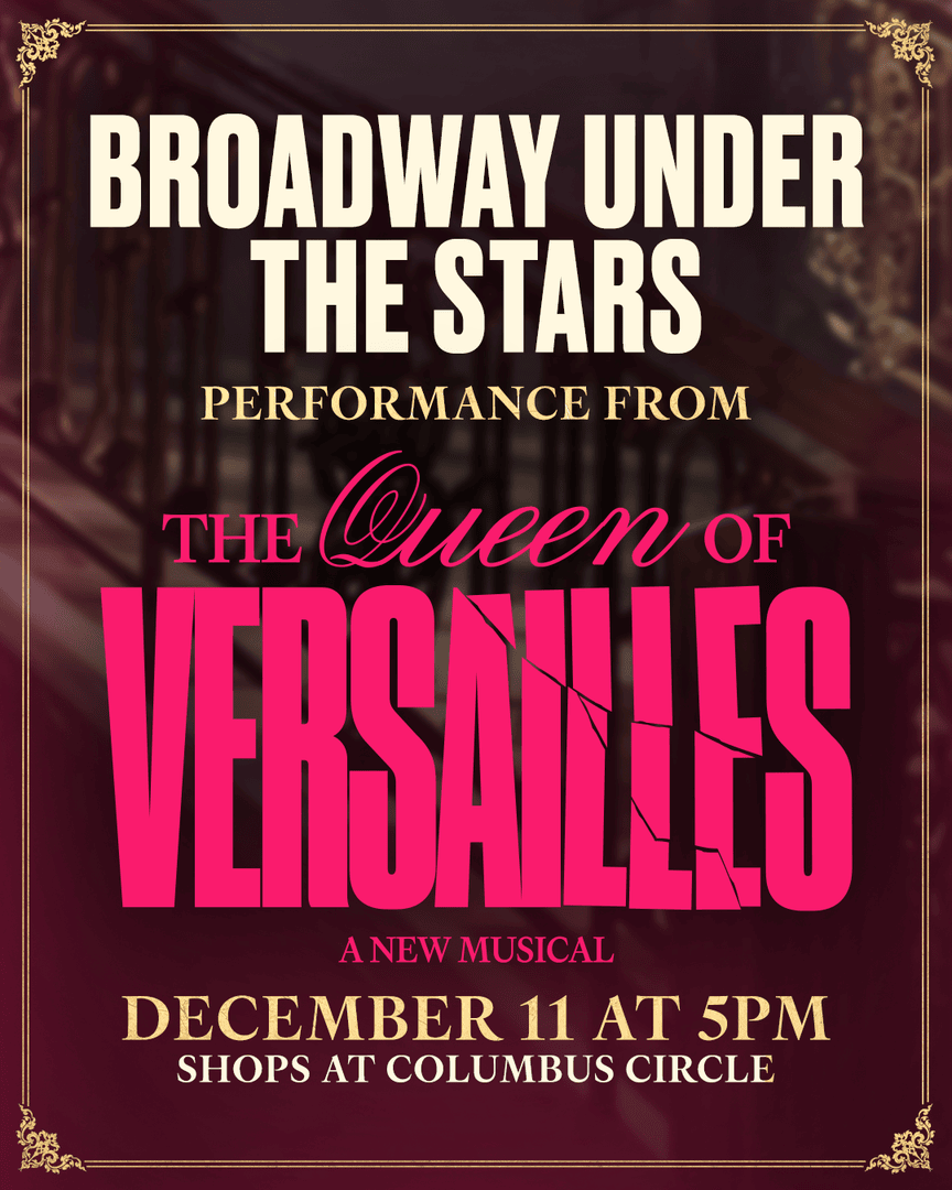 We're giving Columbus Circle the royal treatment! 👑  Catch members of our cast perform tomorrow at the Shops at Columbus Circle.