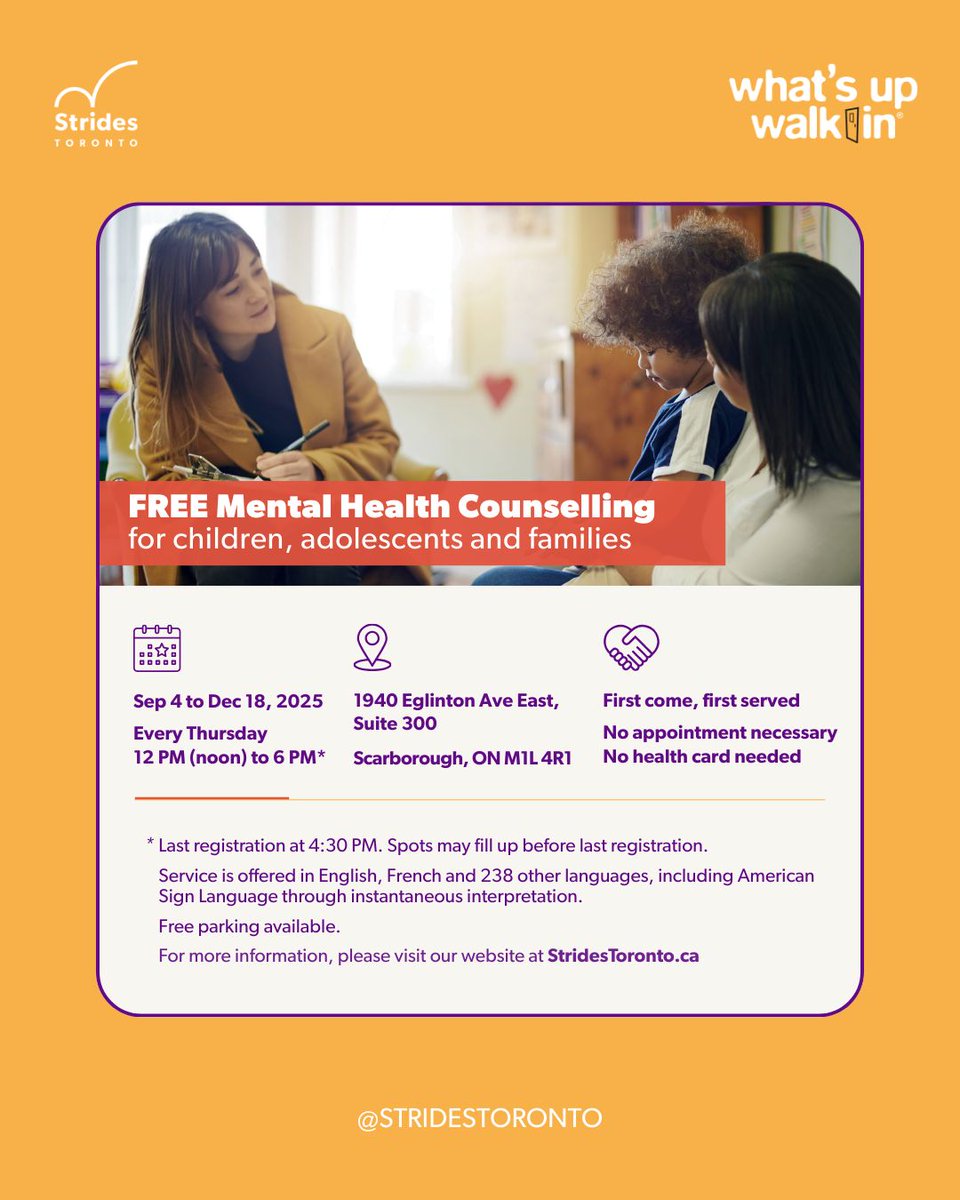 Strides Toronto tweet media