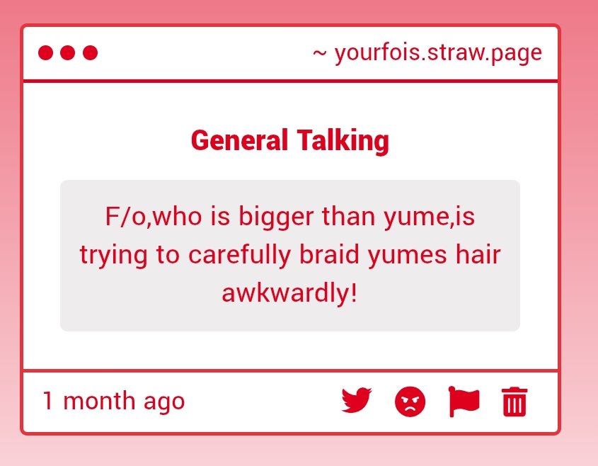 📻 🎶  • Prompt! — 

Your F/O is...trying to carefully braid yumes hair, it's going g pretty awkward. Keyword here- try.
Don't worry, I believe in you, F/O!!