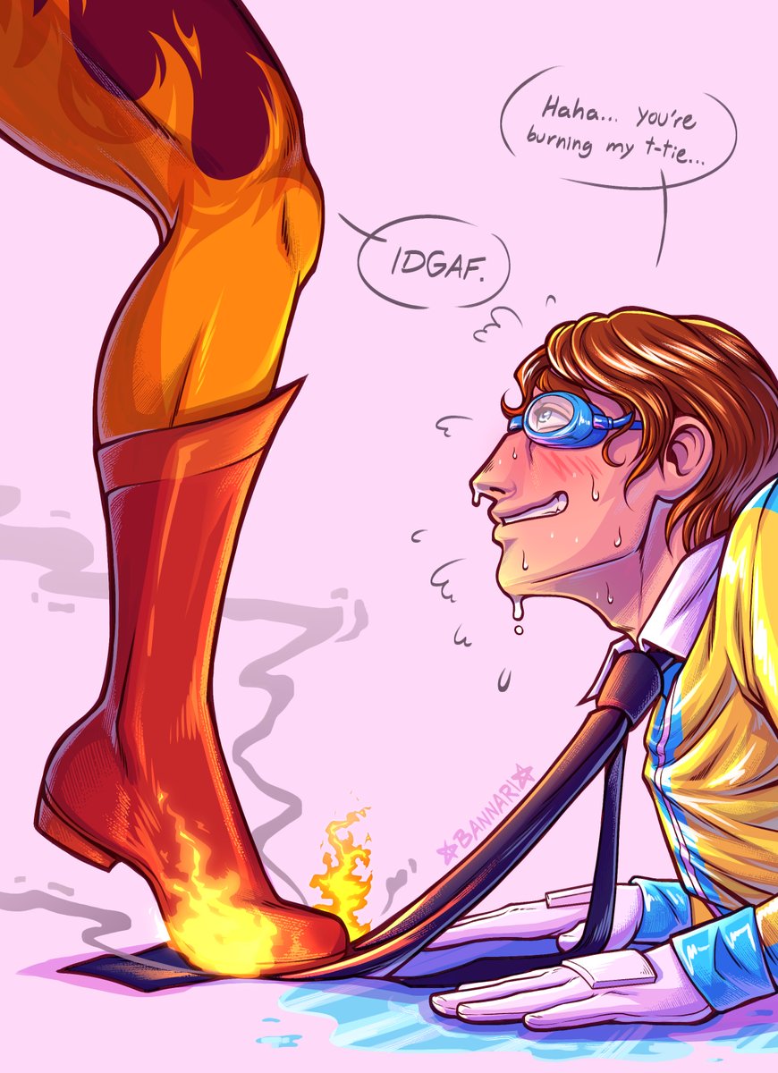 Some #waterbae to diversify my content a little :3 #waterboy #flambae #dispatch