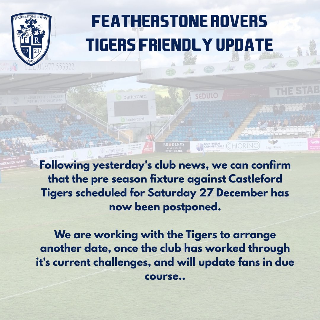 Featherstone Rovers tweet media