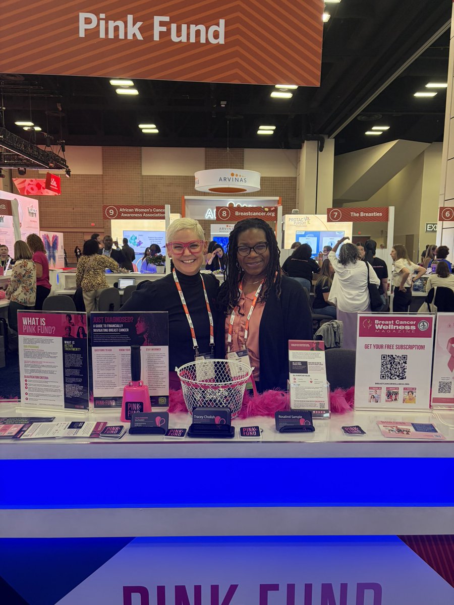 ThePinkFund's tweet image. Live from the San Antonio Breast Cancer Symposium! The exhibit area is now open!! Come and visit to hear about ways to get involved!
#SABCS2025 #RealHelpNow
breastcancerwellness.org