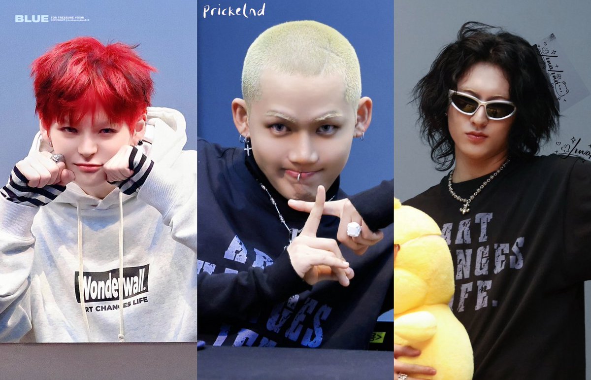 omfg just notices that only HYUNHAYO changes their hairstyles ?!?!?!?!