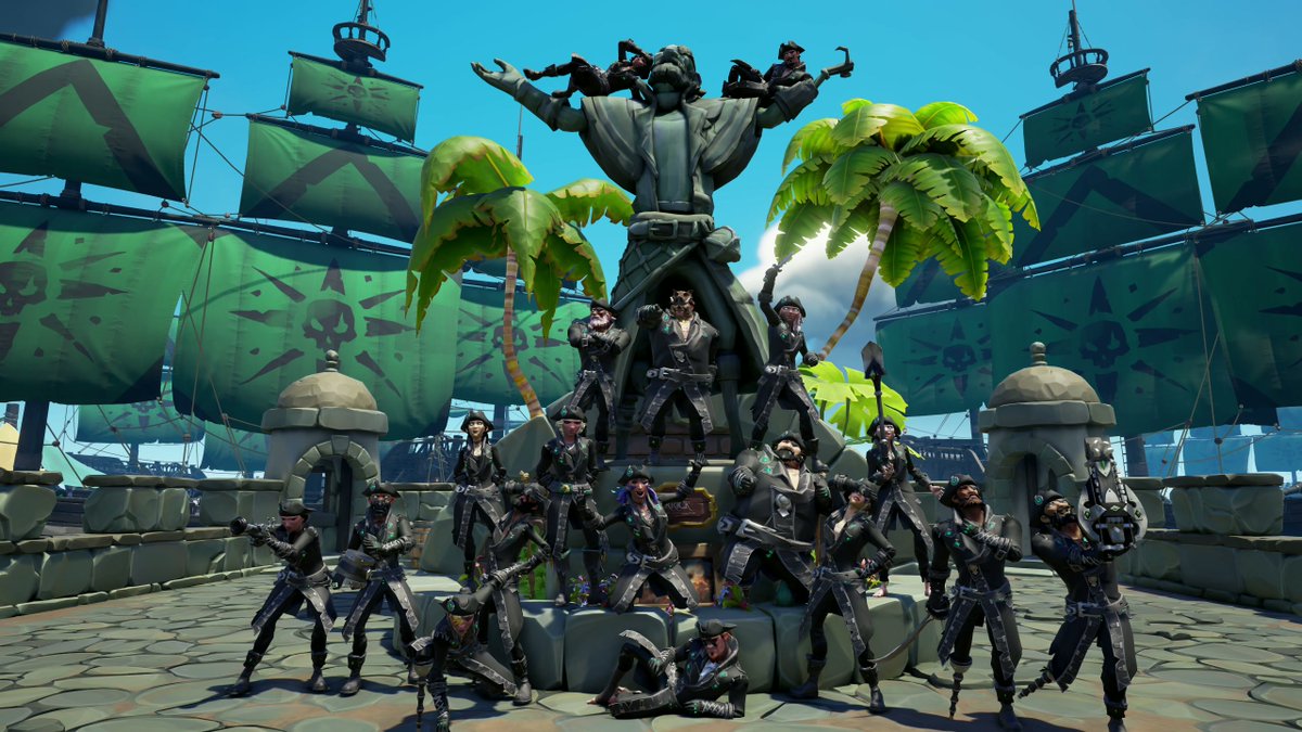 Mephisto_hub's tweet photo. The Black Dog set isn't just rare it's a reminder of when Seas were quieter, crews smaller every treasure felt like shared secret. It's a piece of memory you carry, long after the tides have changed. We prevailed &amp; we sail into Season 18
@SeaOfThieves #BeMorePirate #SeaOfThieves https://t.co/VZe8aWORpX