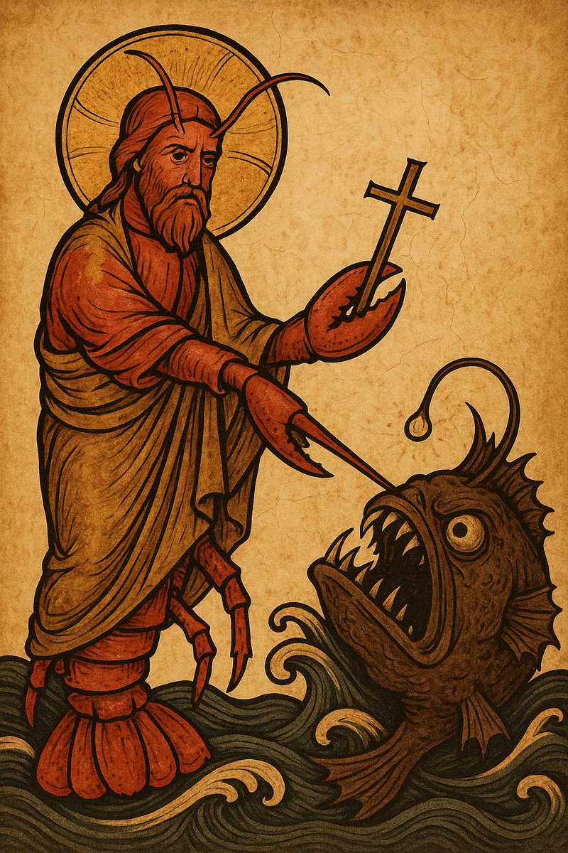 “Put on the whole armor of the $Lorb, that you may be able to stand against the schemes of the Devilfish.” — Seabrews 4:16