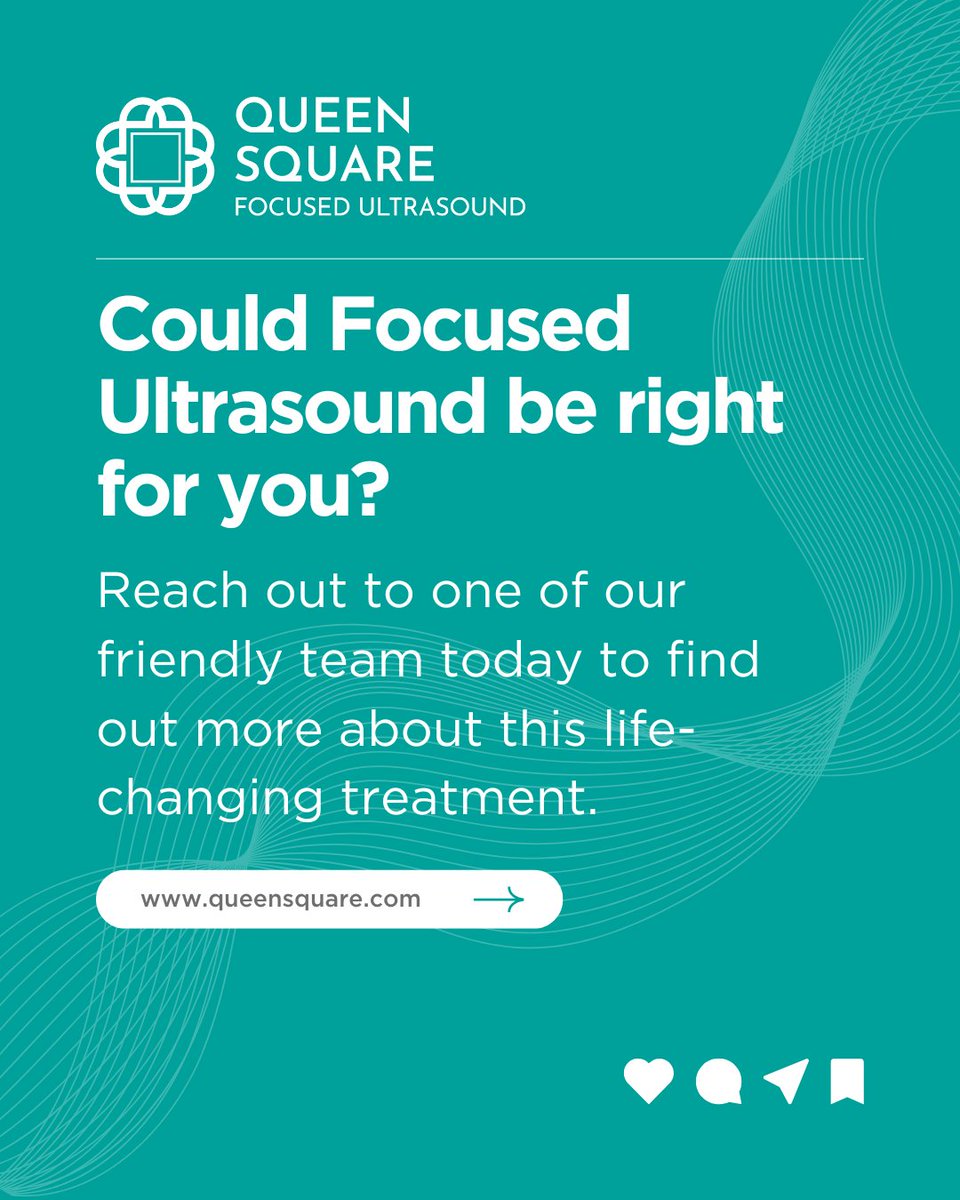 Tremor treatment is evolving and for many patients, the outcomes are life-changing.

Find out if it could be right for you or someone you know.

🔗 vist.ly/4h2bj

📧 treatment@queensquare.com

#EssentialTremor #FocusedUltrasound #Parkinsons #QueenSquareImaging