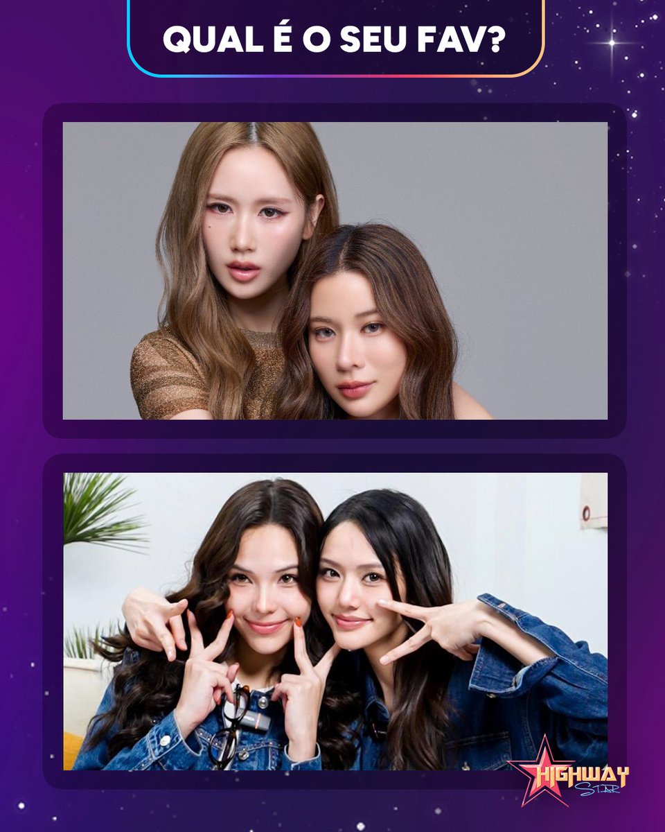 followhwstar's tweet image. QUAL SEU FAVORITO?

Curtida ❤️ KaoJane 
RT 🔁 LMSY 

Comente se não consegue escolher só um!