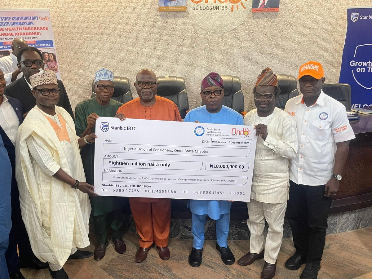 Ondo State Contributory Health Commission tweet media