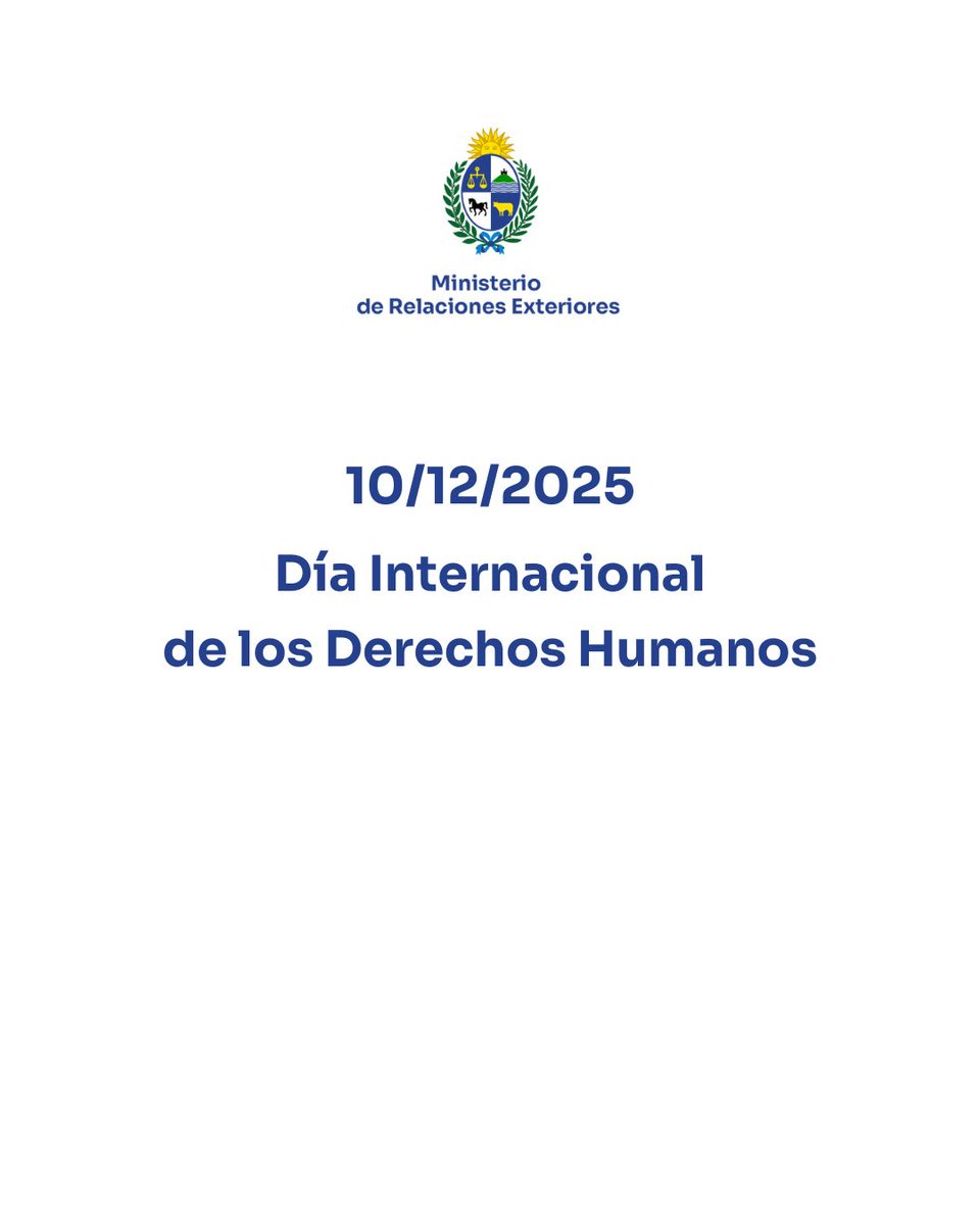 Cancillería Uruguay 🇺🇾 tweet media