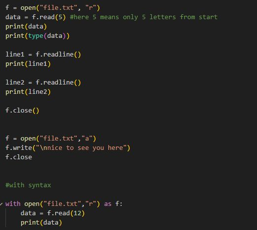 Snehalxmode's tweet photo. Python’s file handling is so versatile that you can read and write entire files with just one line of code using context managers (with open())—making it not only powerful but also safe from memory leaks!

Day 7/30 days of #30daysPythonChallenge. https://t.co/6LzLlJdJfJ