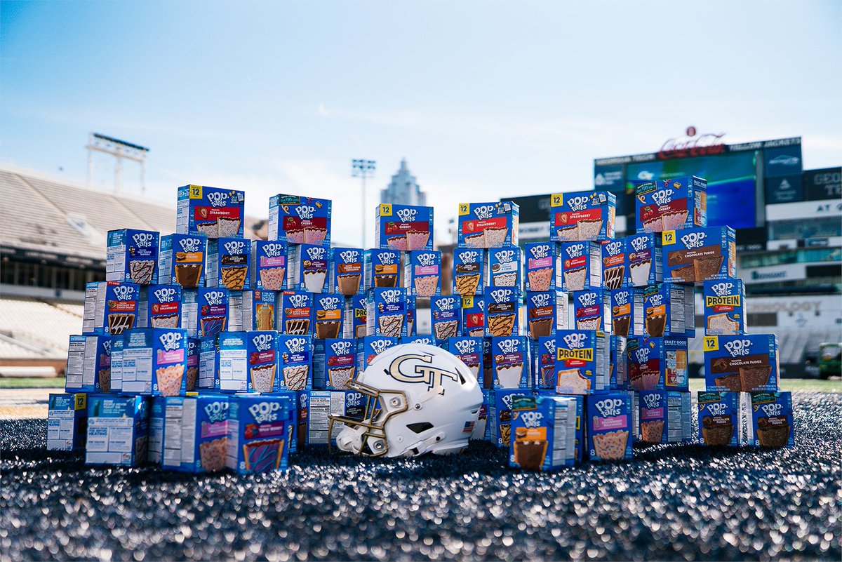 A special shipment has arrived on The Flats! 🎁

17 days until <a href="/PopTartsBowl/">Pop-Tarts Bowl</a>

Get your ticket at buzz.gt/PTBTIX 🎟️
#StingEm 🐝