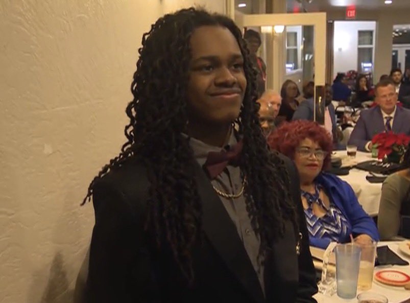 MrPitbull07's tweet image. See this young man? He is Xaiveyon McMillan Taylor, a 15-year-old with autism from North Braddock, Pennsylvania.

Last October, he saw a house on fire with an 80-year-old woman confused inside, so he ran straight into the smoke and risked his own life to pull her out.

Ms. Evelyn…