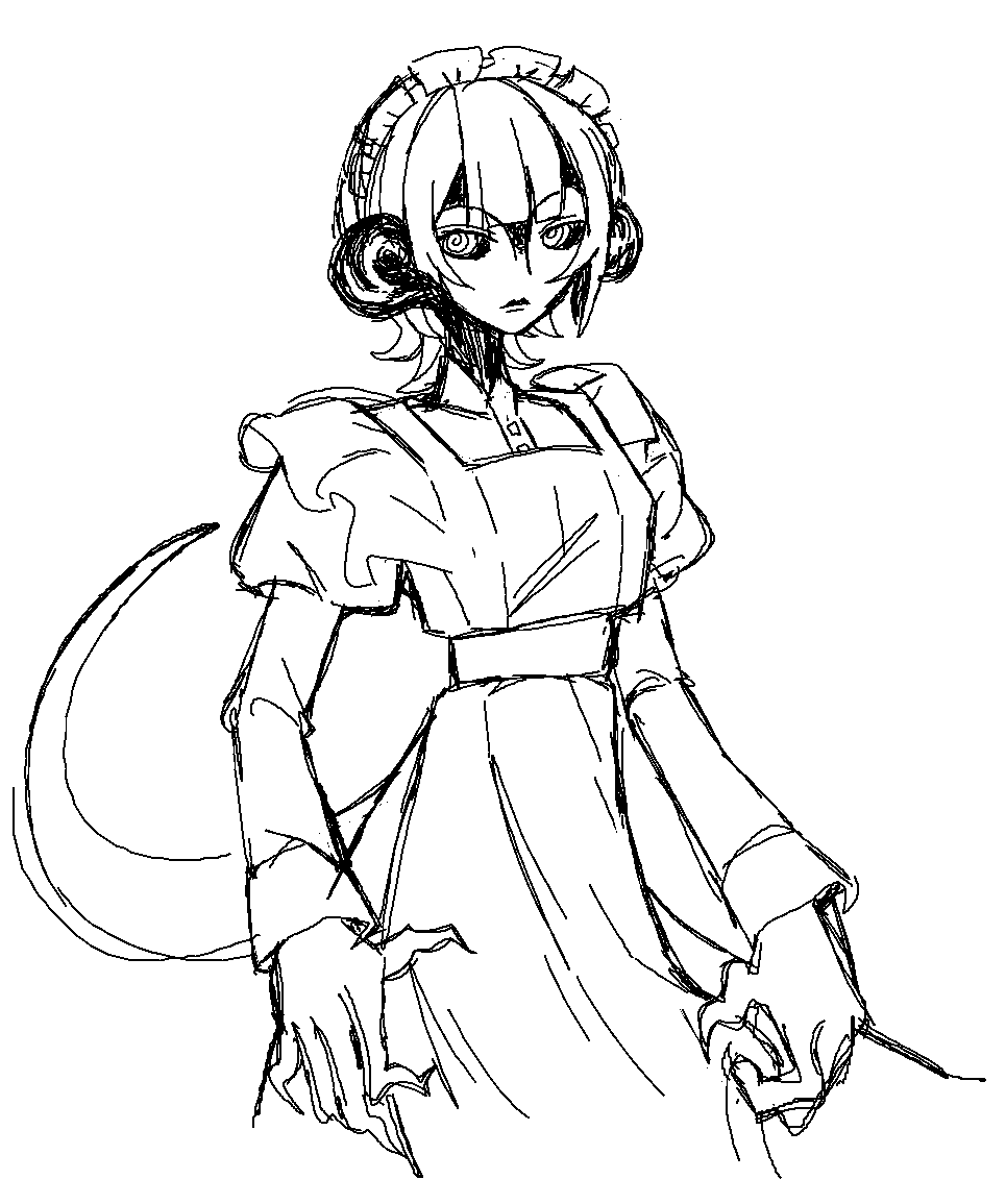 pawspots's tweet photo. old doodle for mai friend https://t.co/sGuavQjlIf