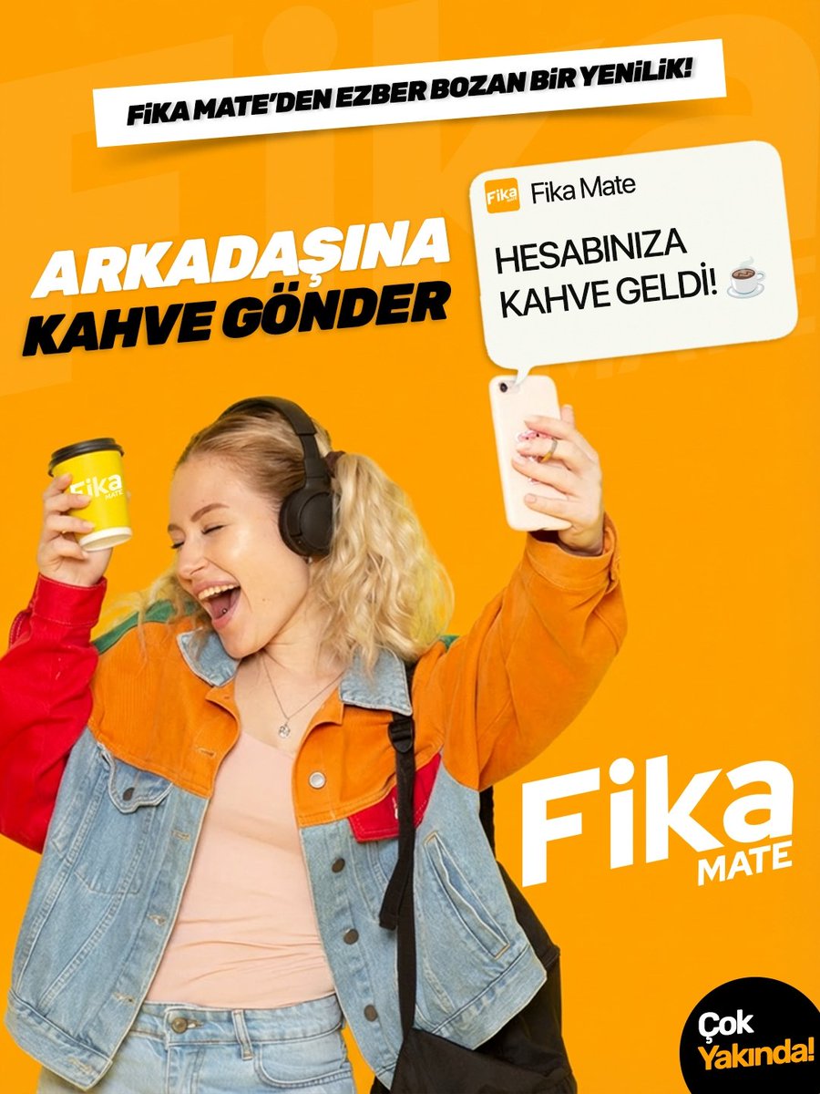 Hesabınıza kahve geldi! ☕📲

𝗙𝗶𝗸𝗮 𝗠𝗮𝘁𝗲'den ezber bozan bir yenilik! Mesafelere aldırış etmeden dilediğin arkadaşına kahve gönder! 🤎

Birbirinden özel avantajlar ve yenilikler ile 𝗙𝗶𝗸𝗮 𝗠𝗮𝘁𝗲 çok yakında cebinde! 📲

#FikaMate #CebindekiKahve #KahveninDijitalHali
