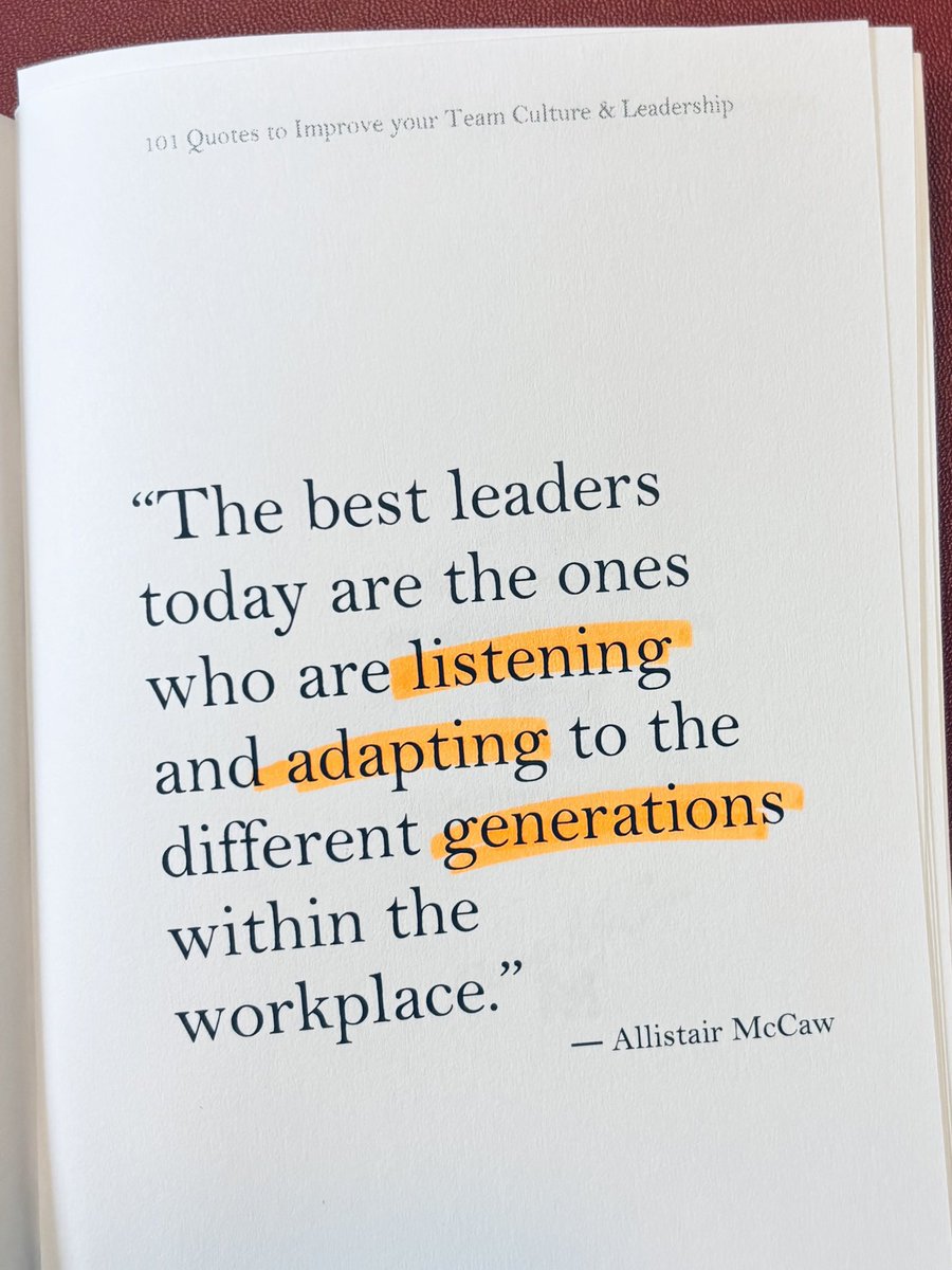 Leadership QOTD: